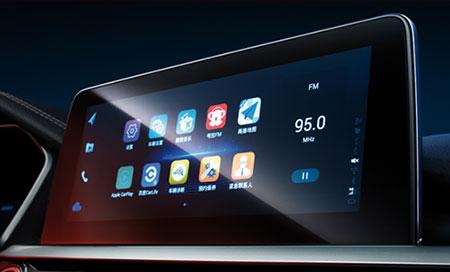10.25-inch UHD touch screen